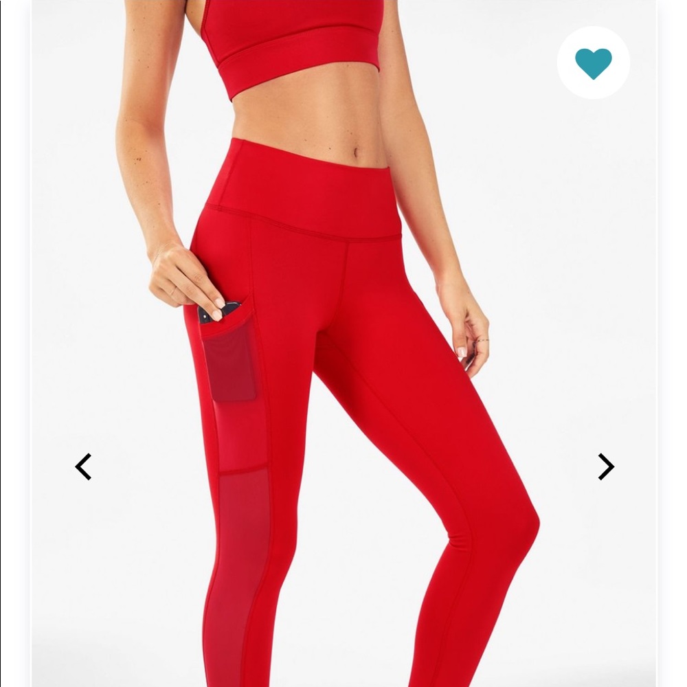 Fabletics Mila legging LONG, paprika, MT